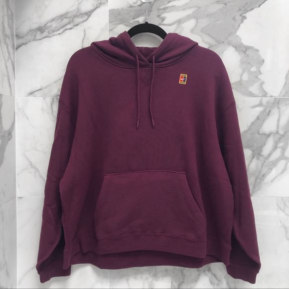 Nike Court Heritage Tennis Pullover Hoodie | L - Picture 1 of 3